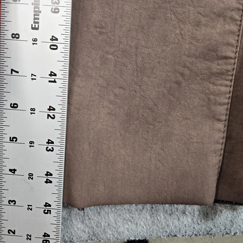 MNML Jeans Mens 36x34 Brown Dark Wash Bootcut 5 Pocket Denim Casual Pants